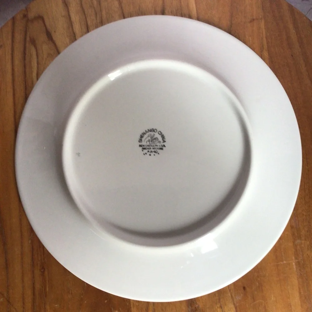 Vintage Anchor Hocking Shenango Avanti Dinner Plate